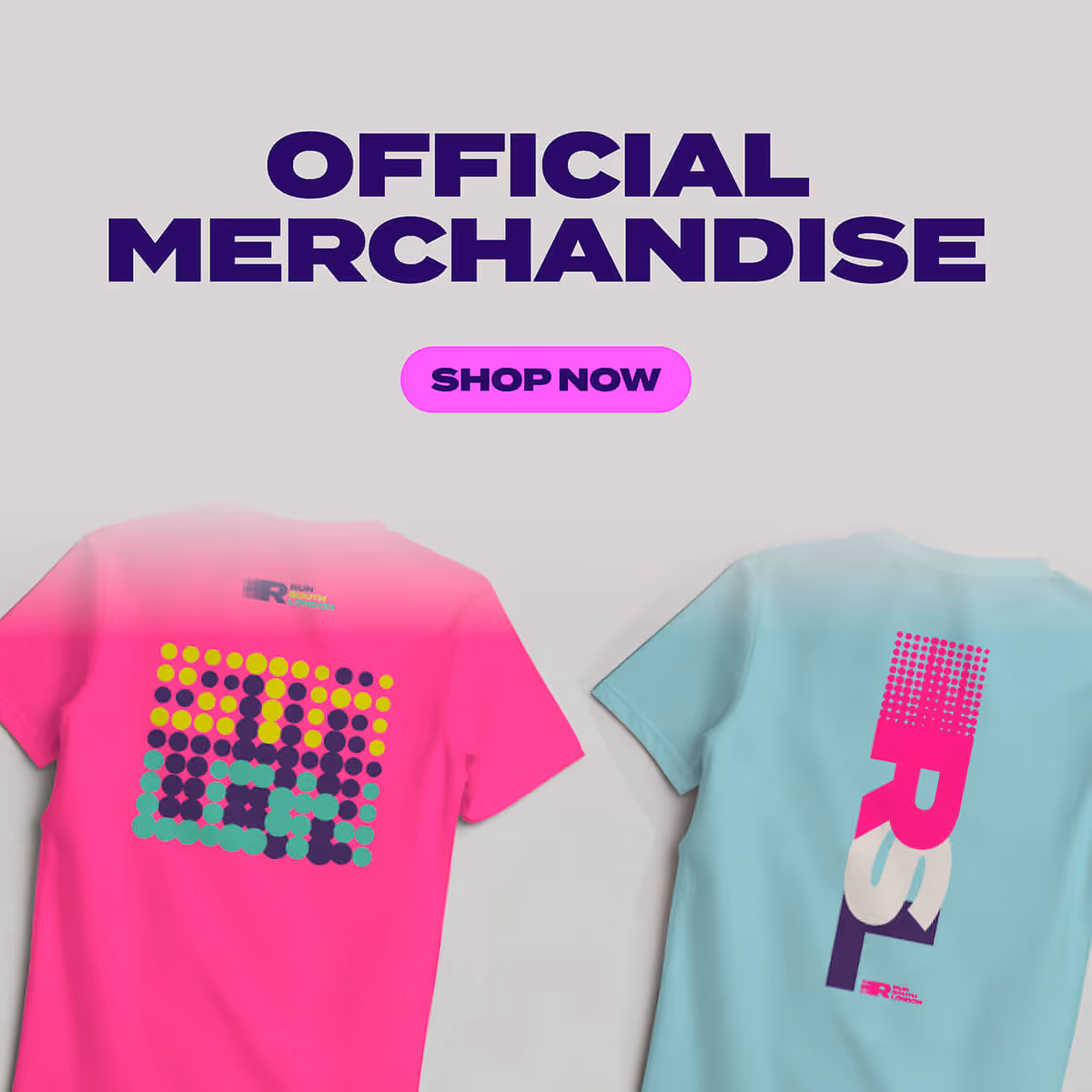 Click here to shop the Run South London merchandise range